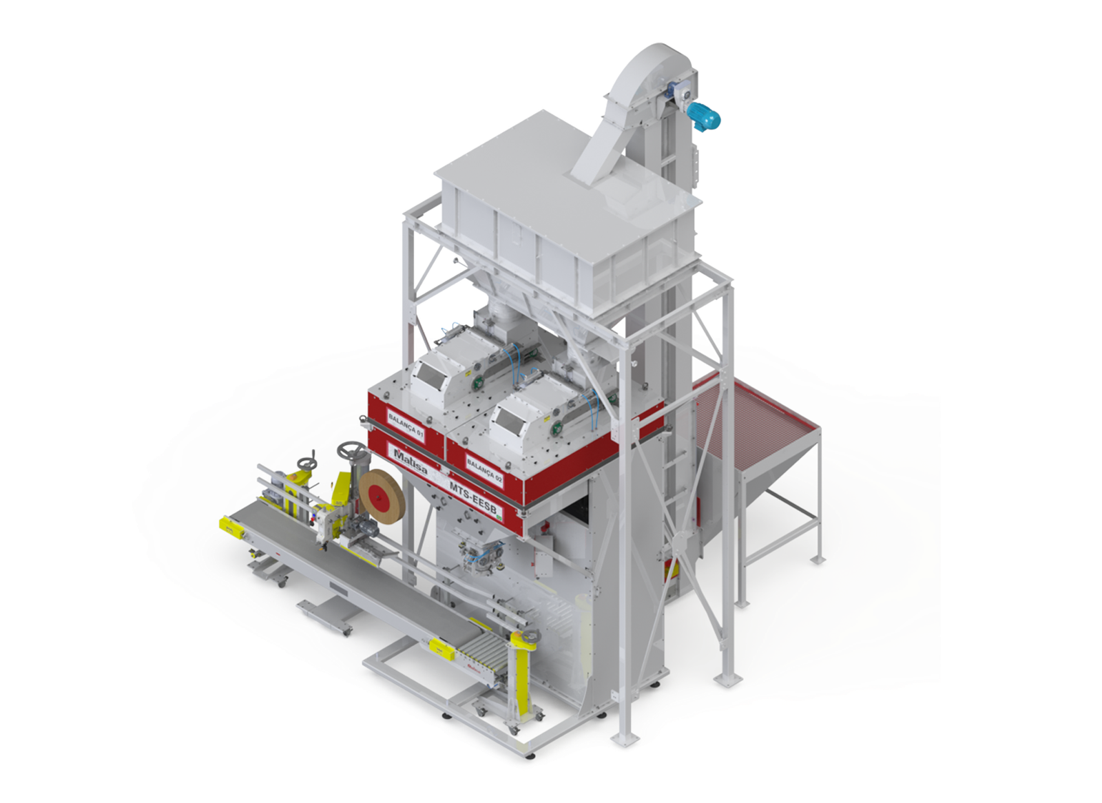 Sistema Big Bag com Elevador de Caneca